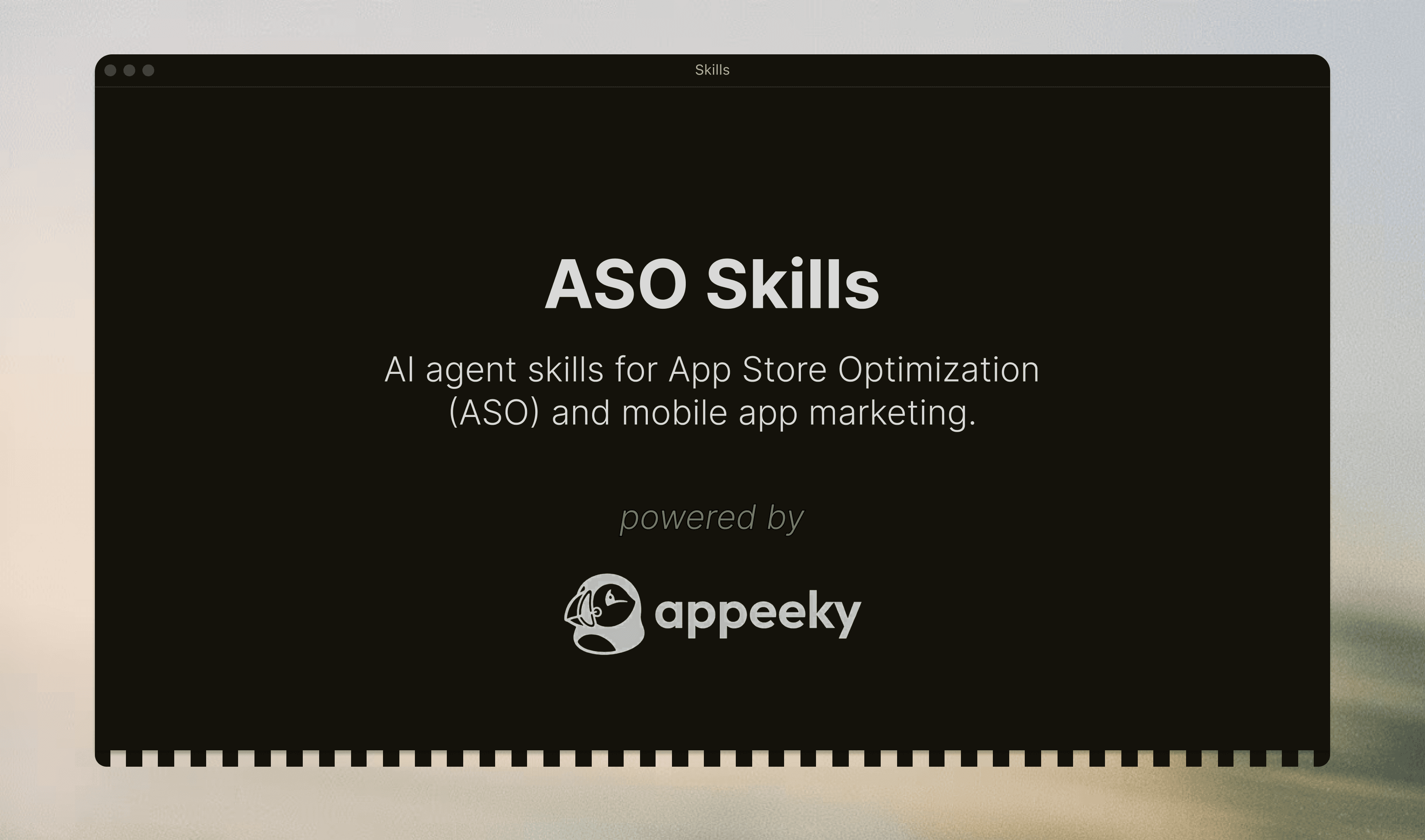 Cover image for: ASO Skills: Supercharge Your AI Agent with App Store Expertise